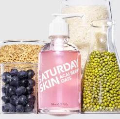 Saturday Skin Acai Berry + Oats Antioxidant Gel Cleanser 150 ml