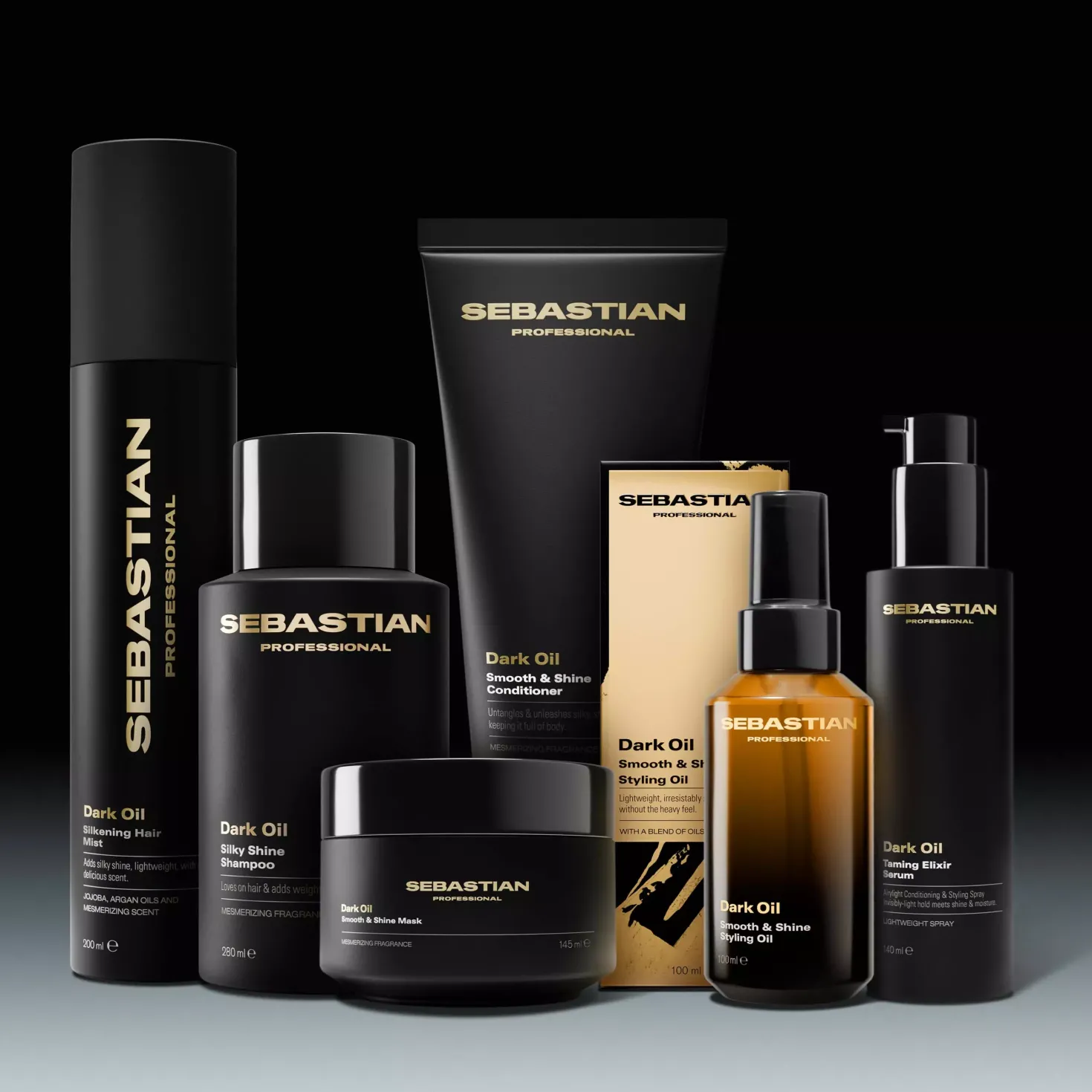 Sebastian ProfessionalDarkOil Smooth and Shine Styling Oil 30 ml