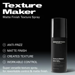 Sebastian ProfessionalStyling and texture Texture Maker Matte Finish Texture Spray 150 ml