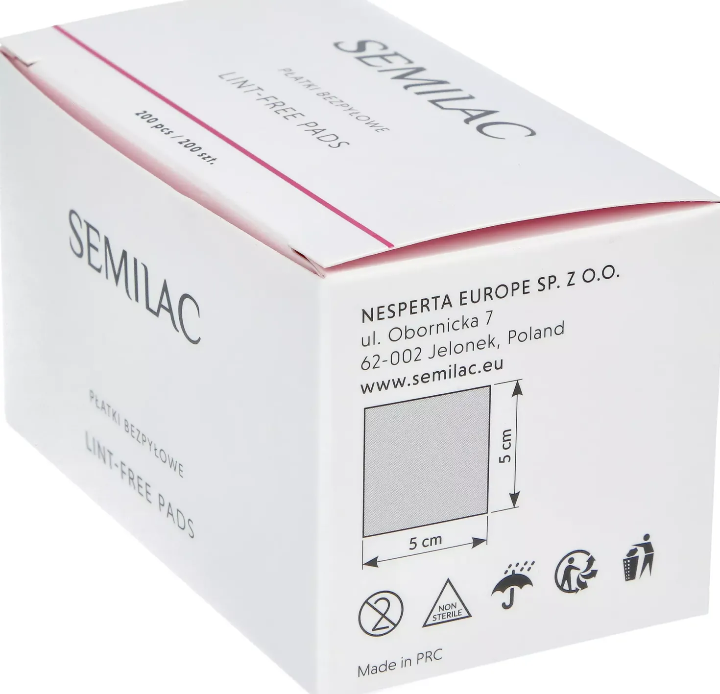 SEMILAC Lint Free Pads