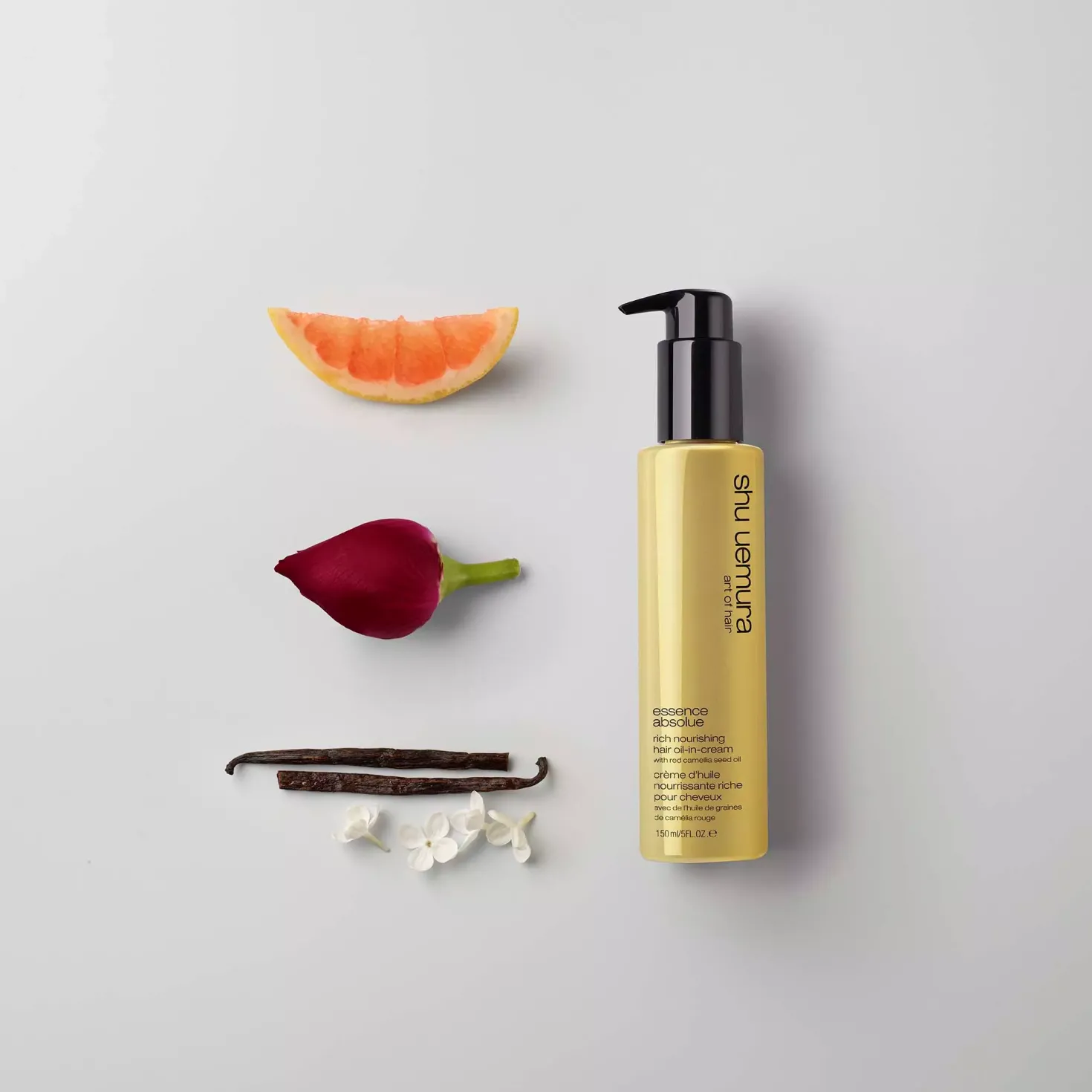 Shu UemuraEssence Absolue rich nourishing hair oil-in-cream 150 ml