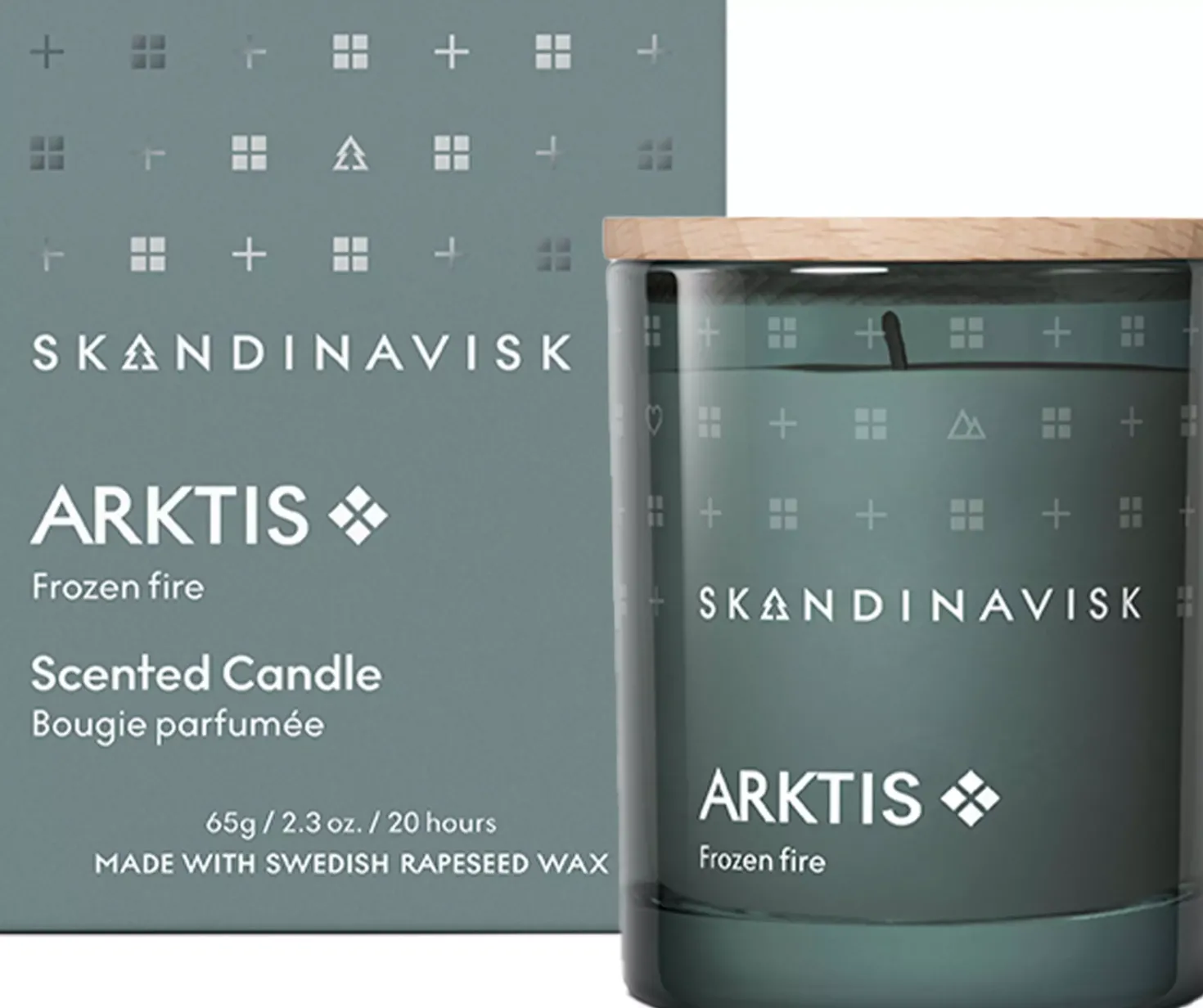 SkandinaviskARKTIS Scented Candle 200 g