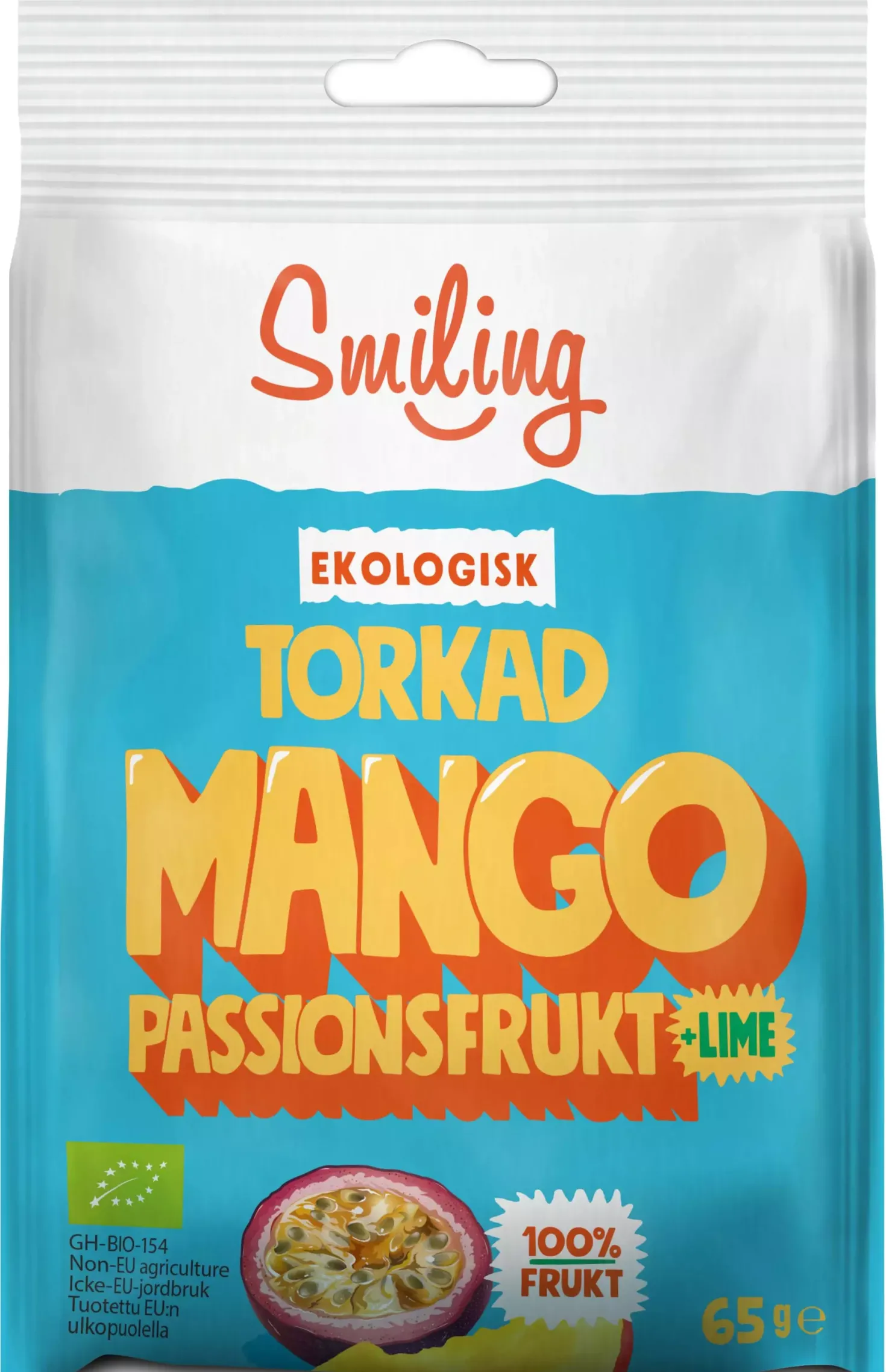 Smiling Mango Passionsfrukt Lime 65 g