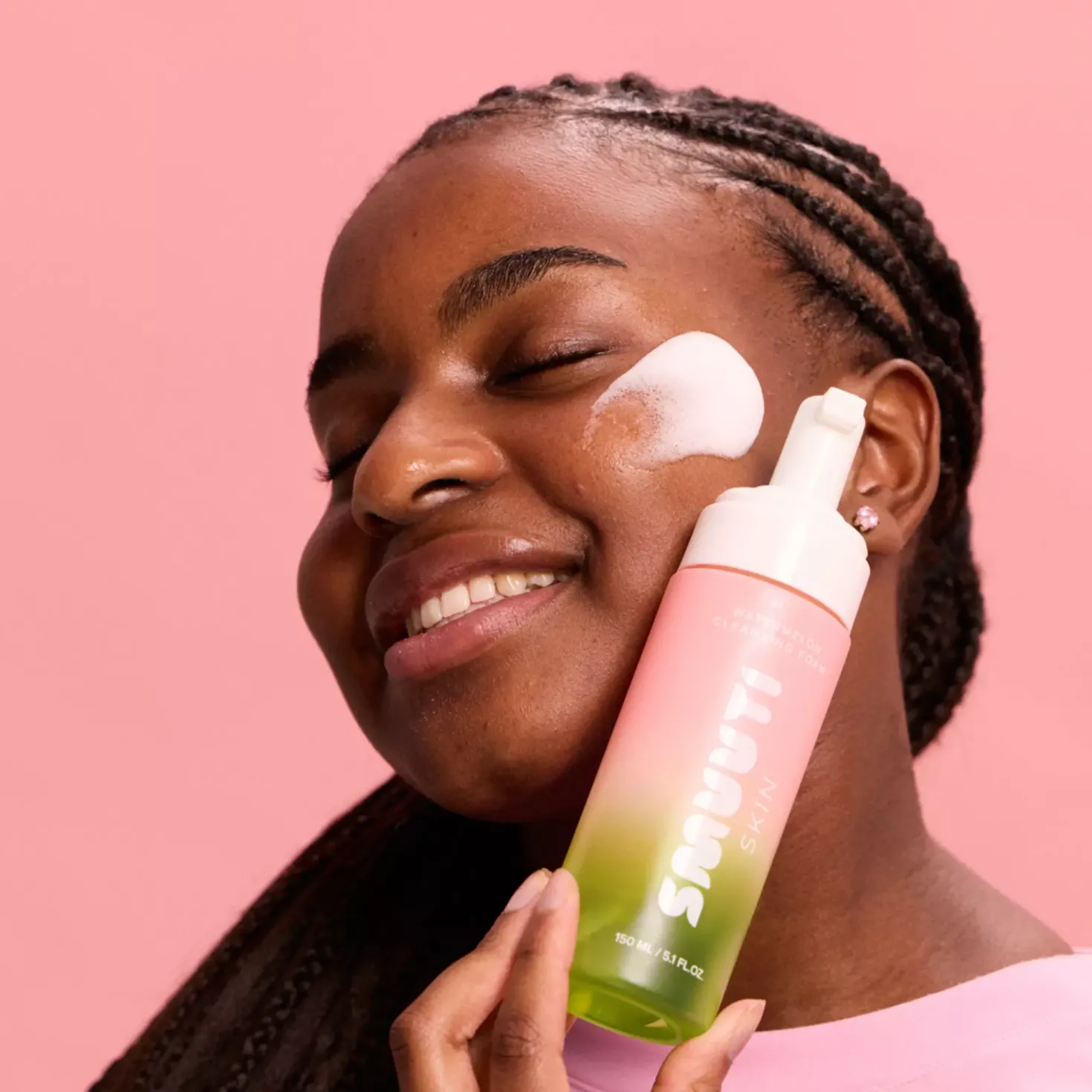 Smuuti Skin Watermelon Dew Watermelon Cleansing Foam 150 ml
