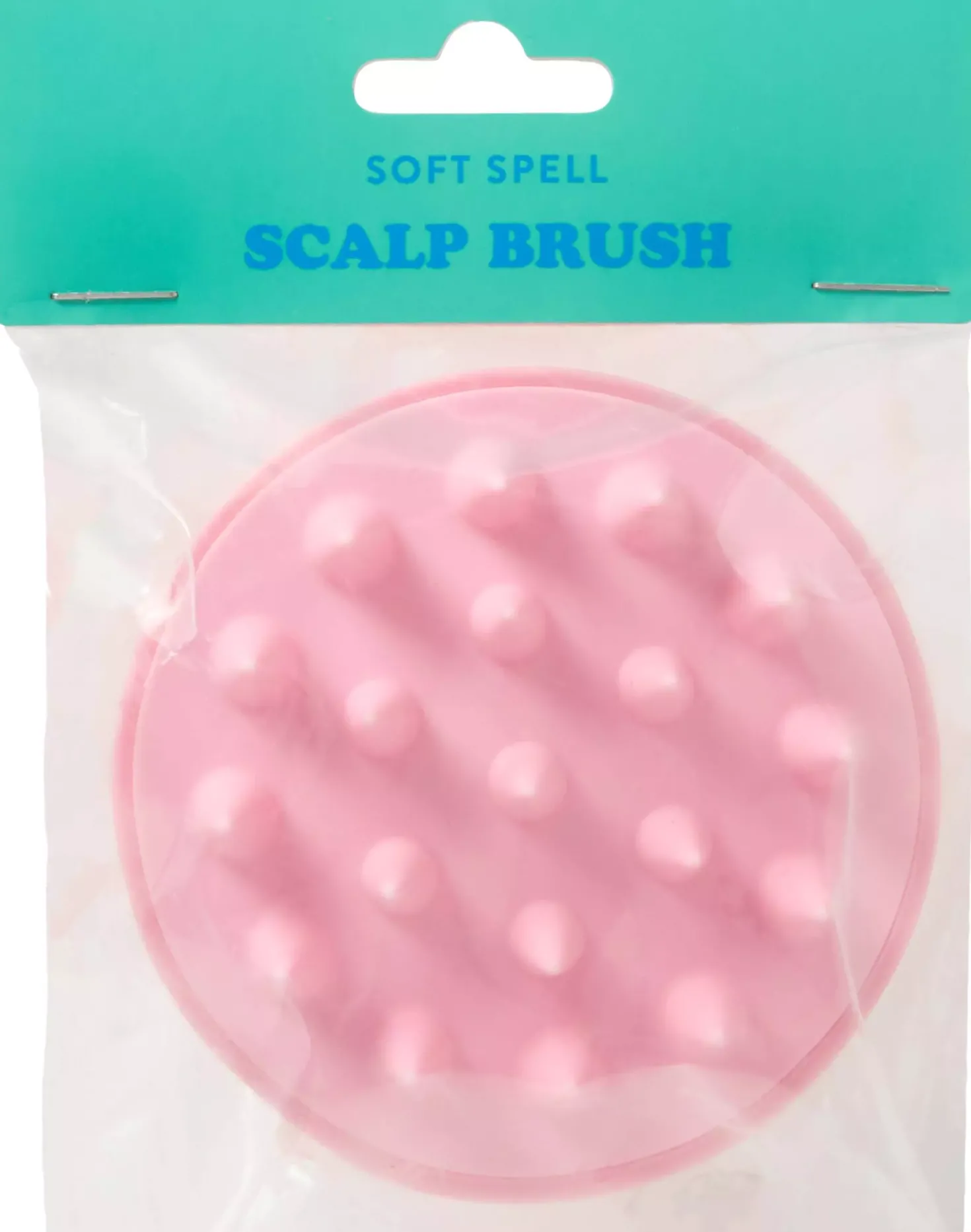 Soft Spell Scalp Brush – Silicone Shower Brush Pink