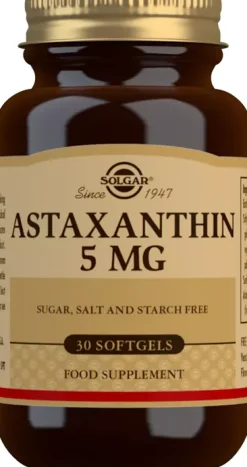 Solgar Astaxanthin Complex Softgels 5 mg 30 stk