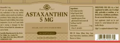 Solgar Astaxanthin Complex Softgels 5 mg 30 stk