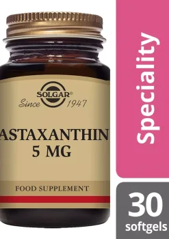 Solgar Astaxanthin Complex Softgels 5 mg 30 stk