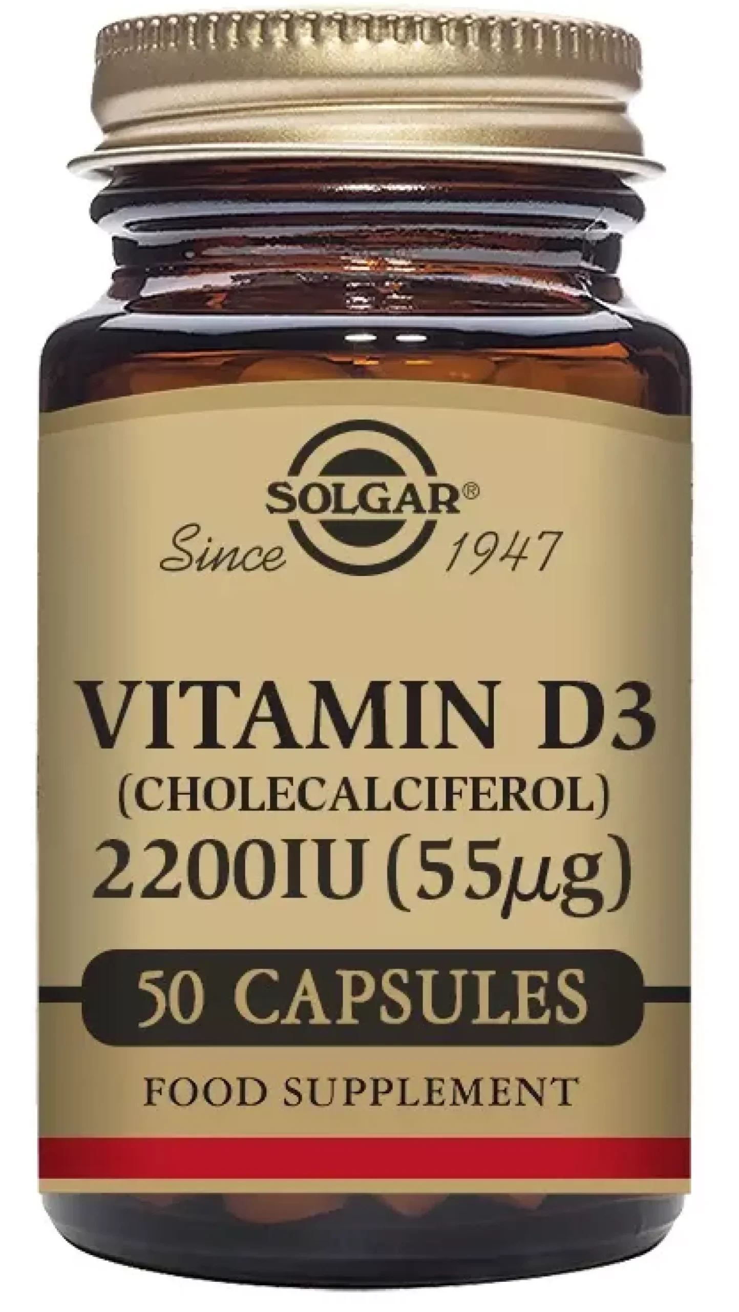 Solgar Vitamin D3 2200 IU 50kaps