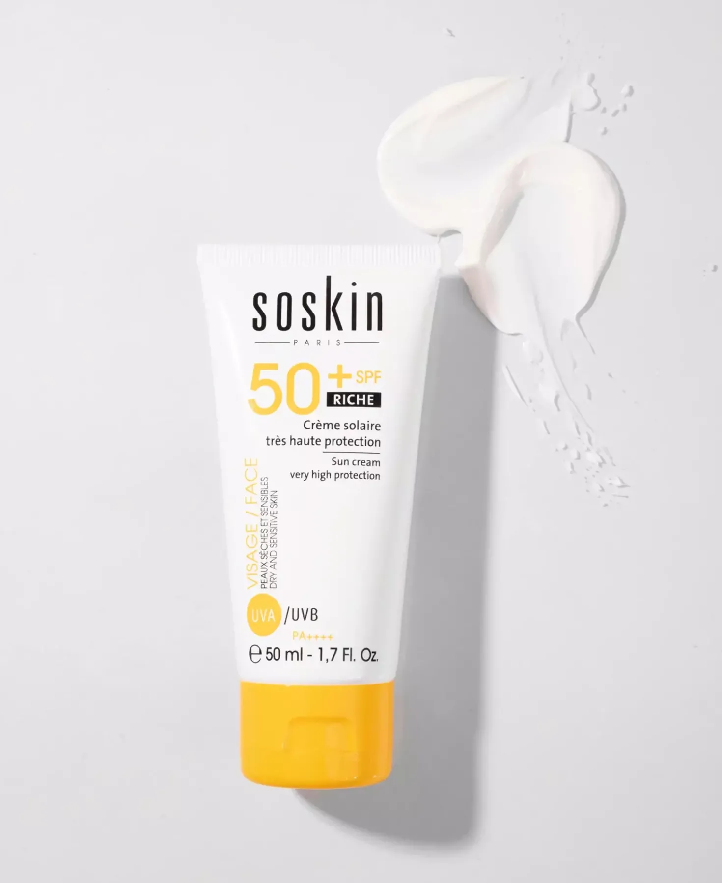 SOSkinSun Guard Sun Guard SPF50+ Rich Sun Cream Very High Protection 50 ml