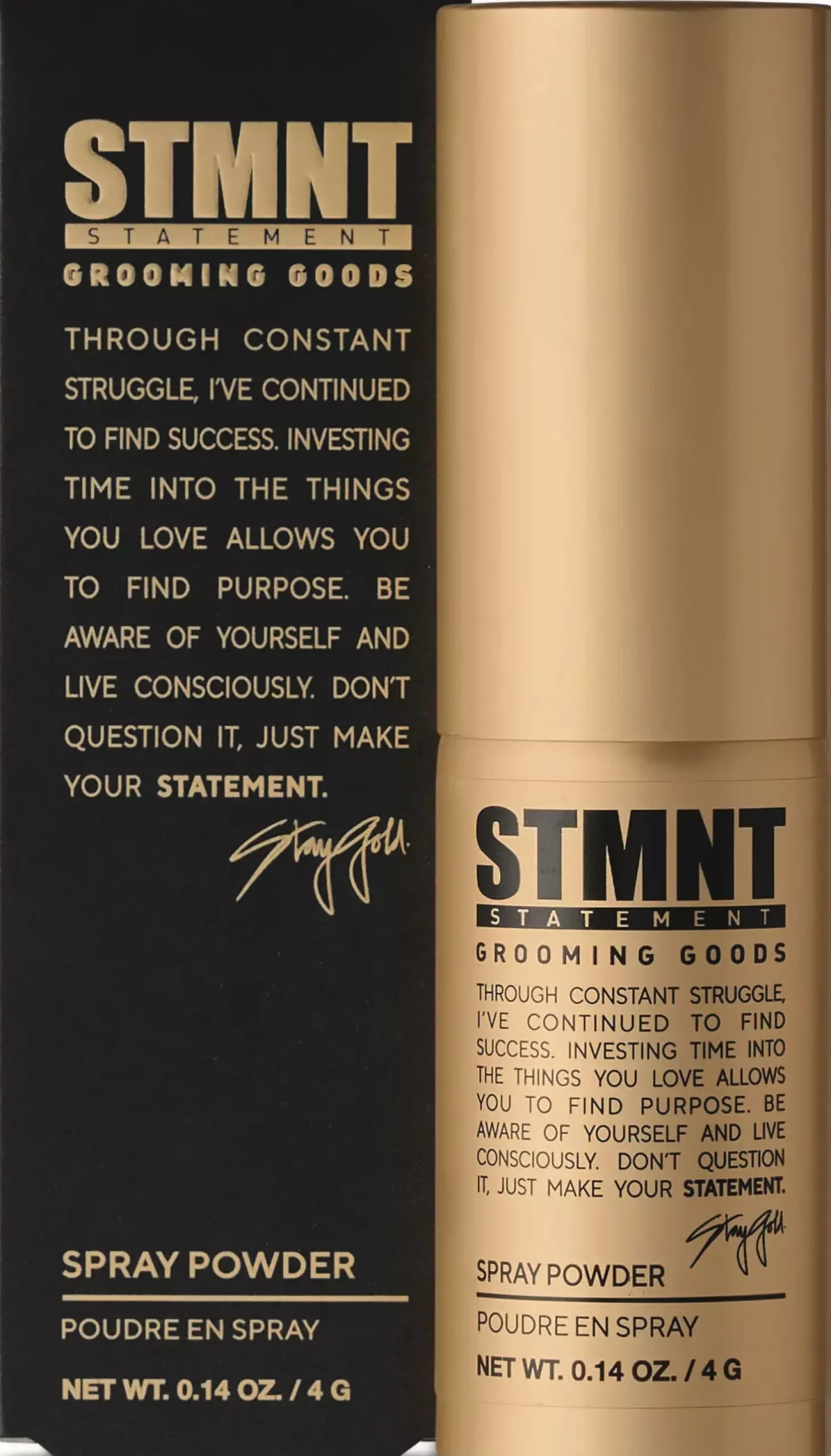 STMNT Grooming Goods Spray Powder Extra Matte Finish 4 g