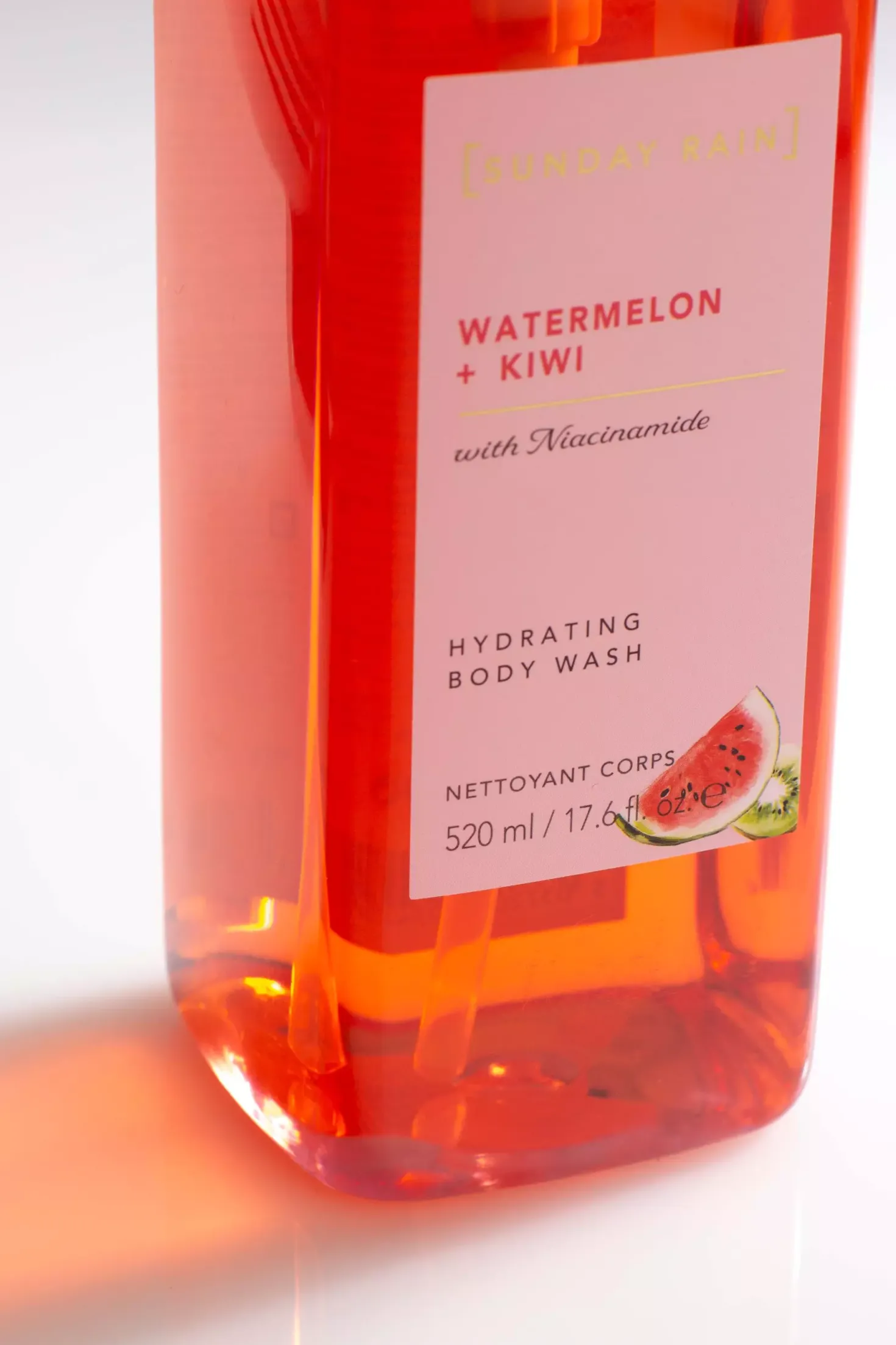 Sunday Rain Body Wash Watermelon & Kiwi 520 ml