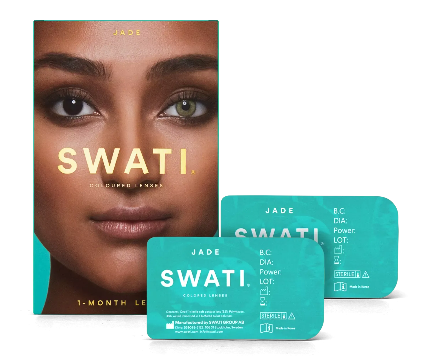 SWATI Cosmetics 1 Month Lenses Sapphire