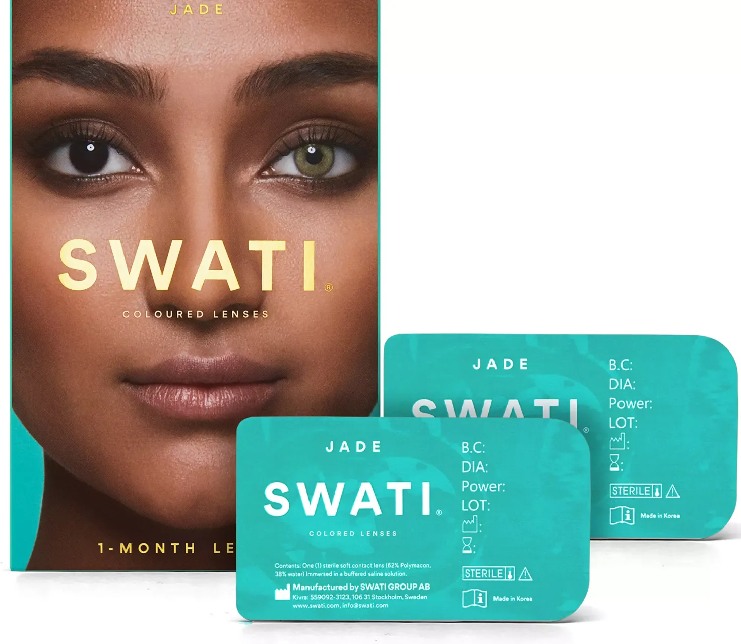 SWATI Cosmetics 1 Month Lenses Sapphire