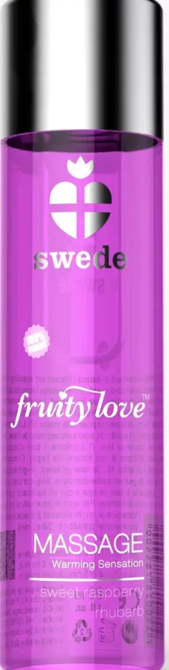 SwedeFruity Love Massage Sweet Raspberry Rhubarb 120 ml