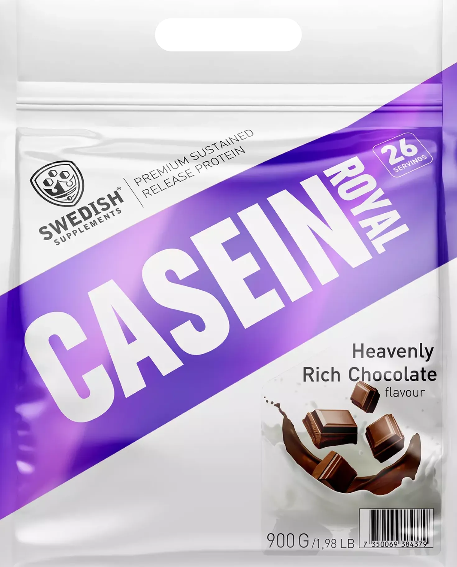 Swedish Supplements Casein Royal - Heavenly Rich Chocolate 900 g