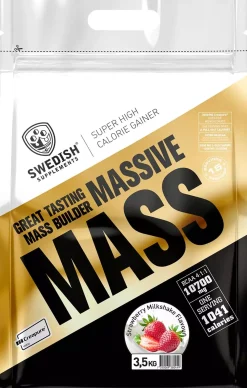 Swedish Supplements Massive Mass 7kg - Wild strawberry 7000 g