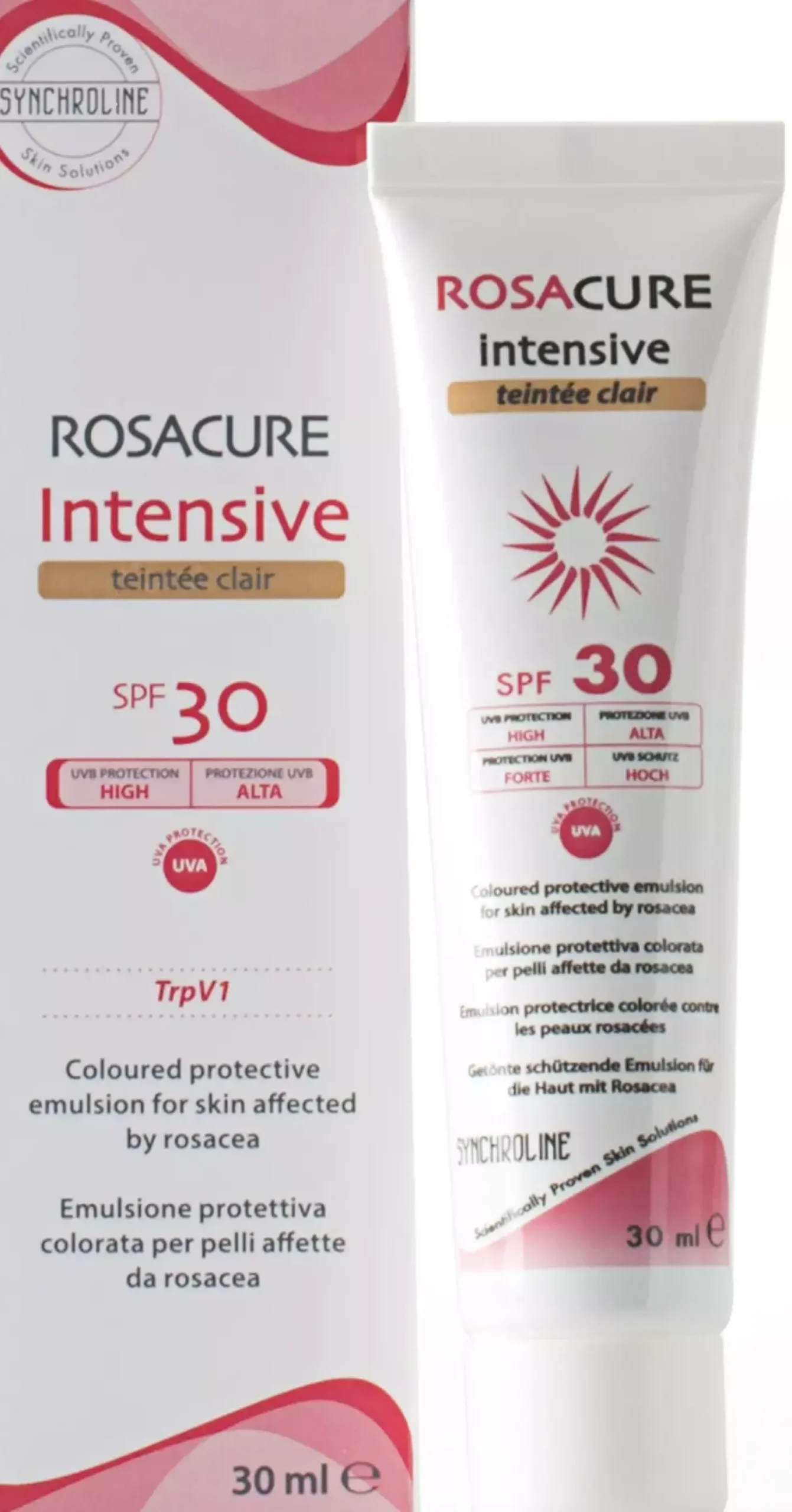 SynchrolineRosacure Intensive Cream Tinted Spf 30 30 ml