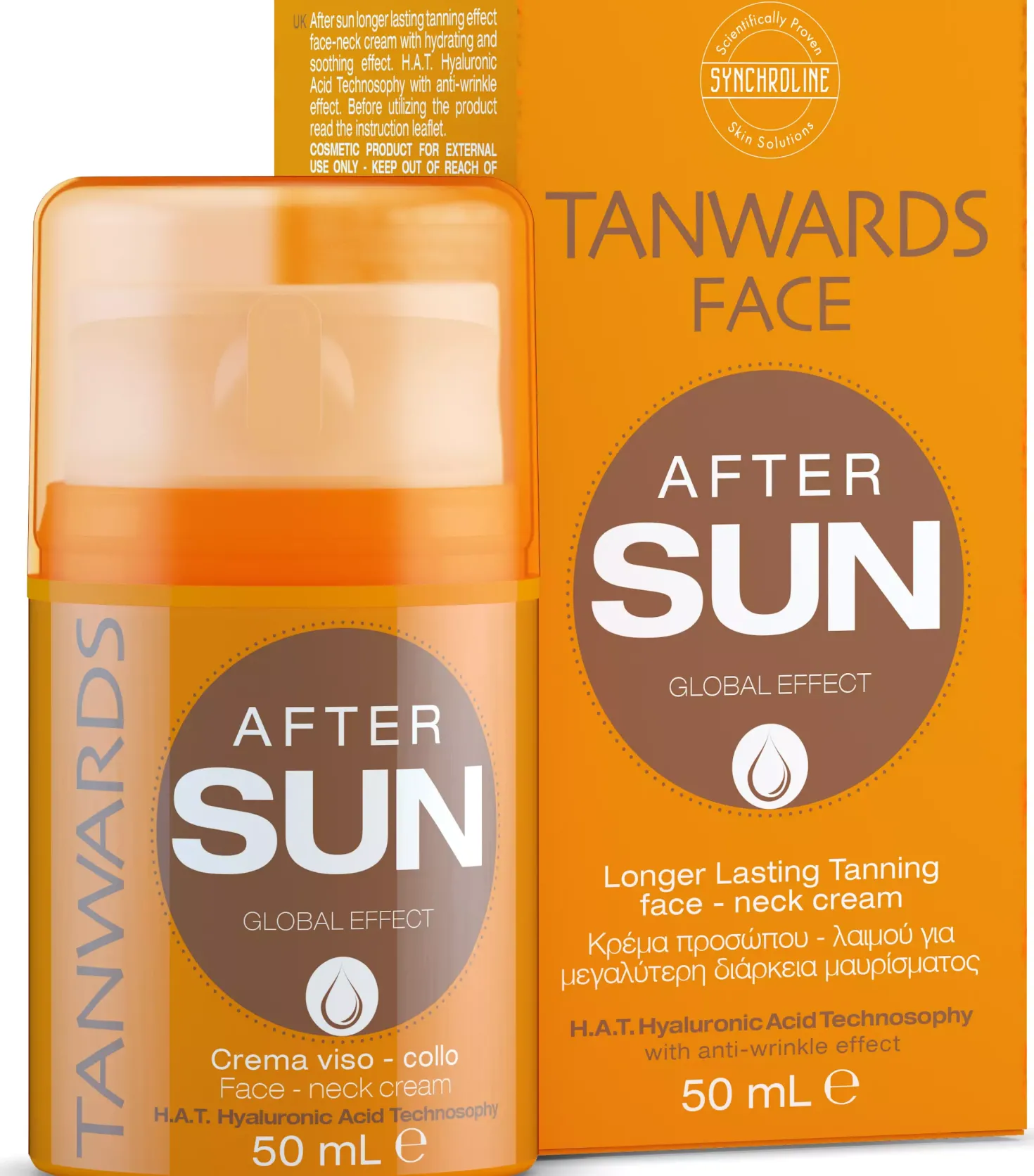 SynchrolineTanwards After Sun Face 50 ml