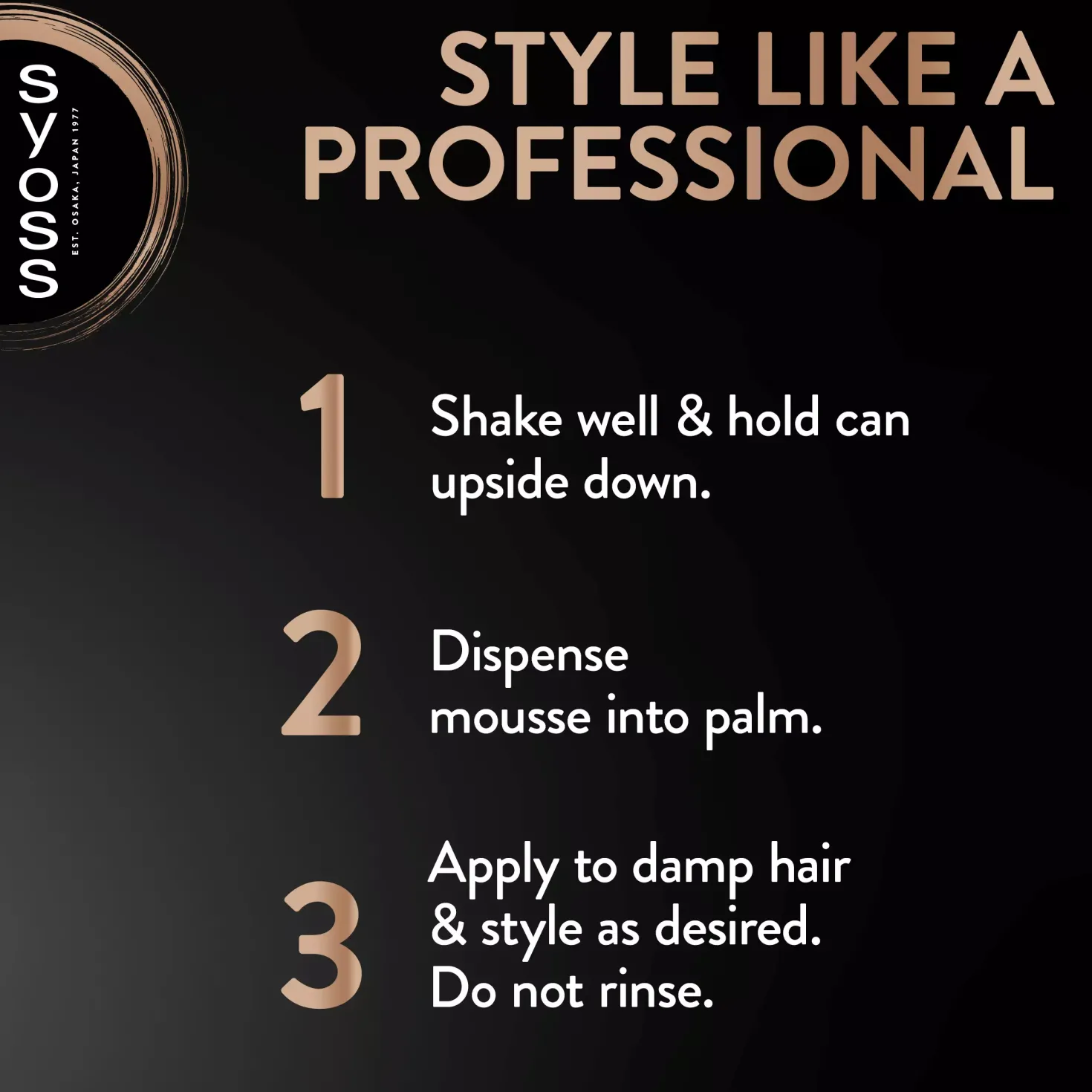 SYOSSSyoss Mousse Keratin 250 ml