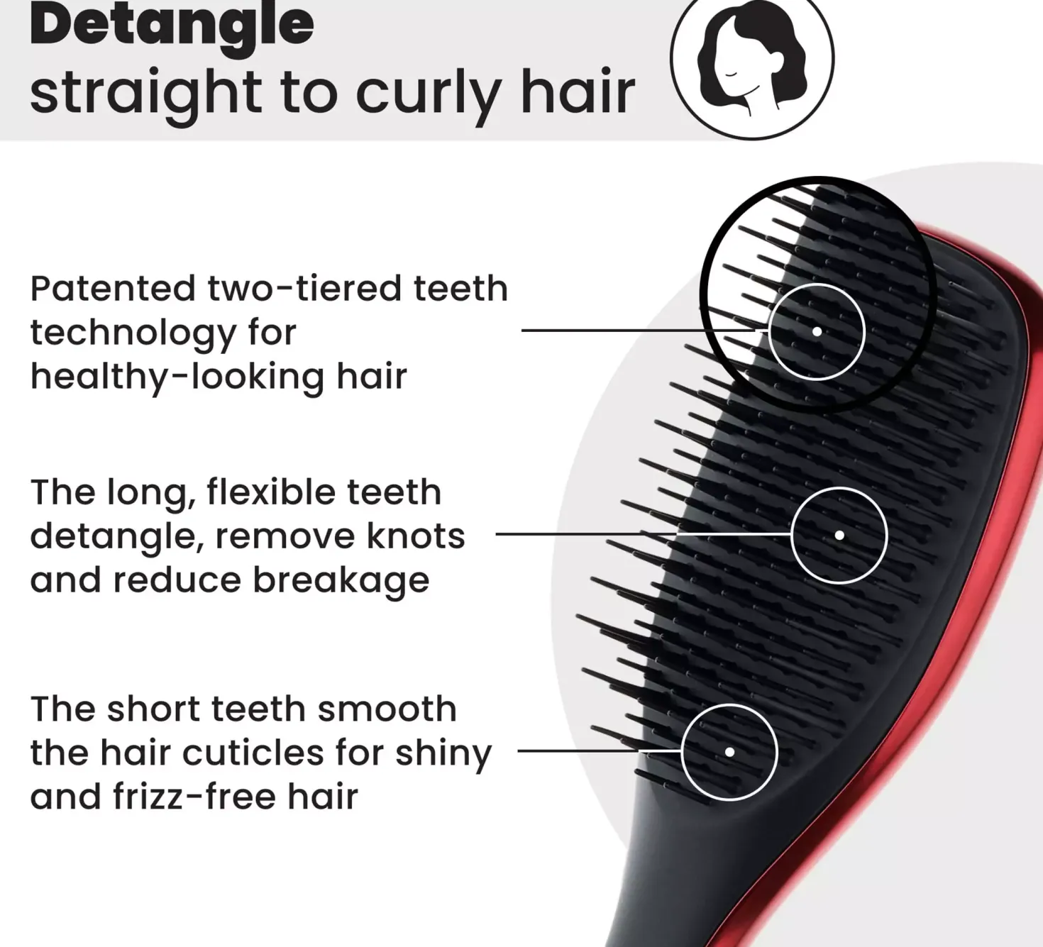 Tangle TeezerThe Devil Wears Prada Limited Edition The Ultimate Detangler Mini
