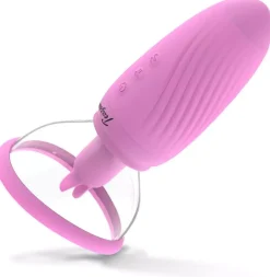 Teazers Suction Cup with Clitoris Vibrator