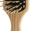 Tek Medium Size Paddle Brush With Short Wooden Pins