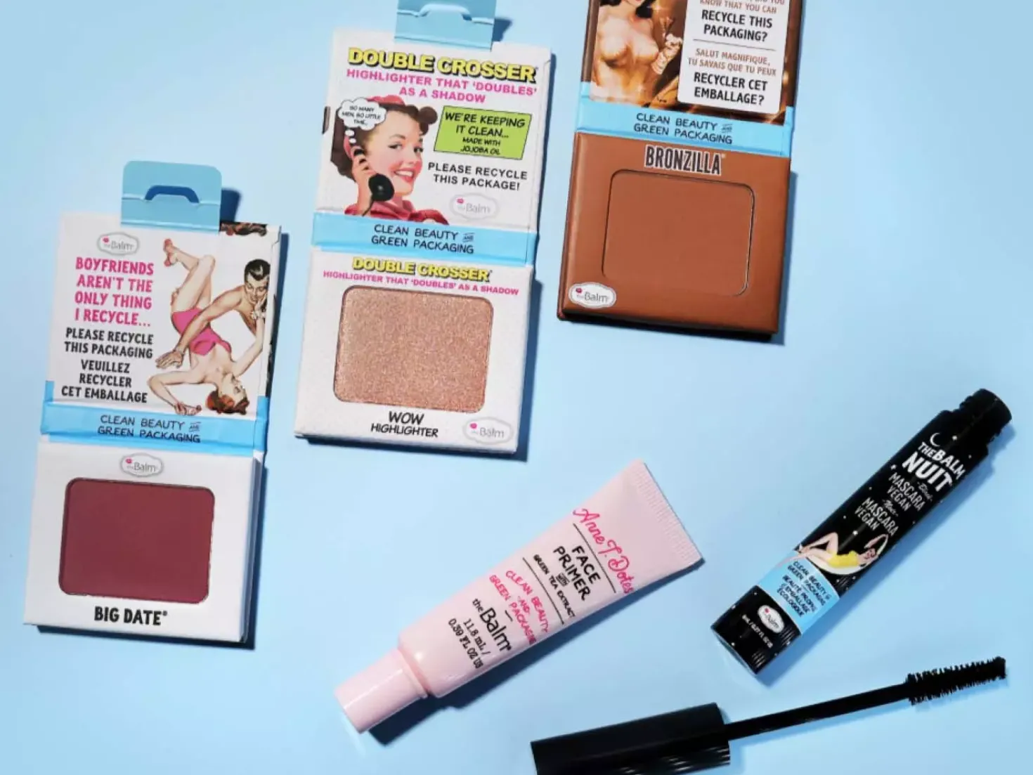 the Balm Clean & Green Travel Kit