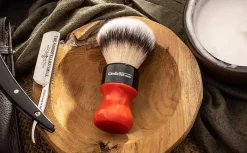 The Goodfellas' Smile Synthetic Shaving Brush Red Evil 26 cm
