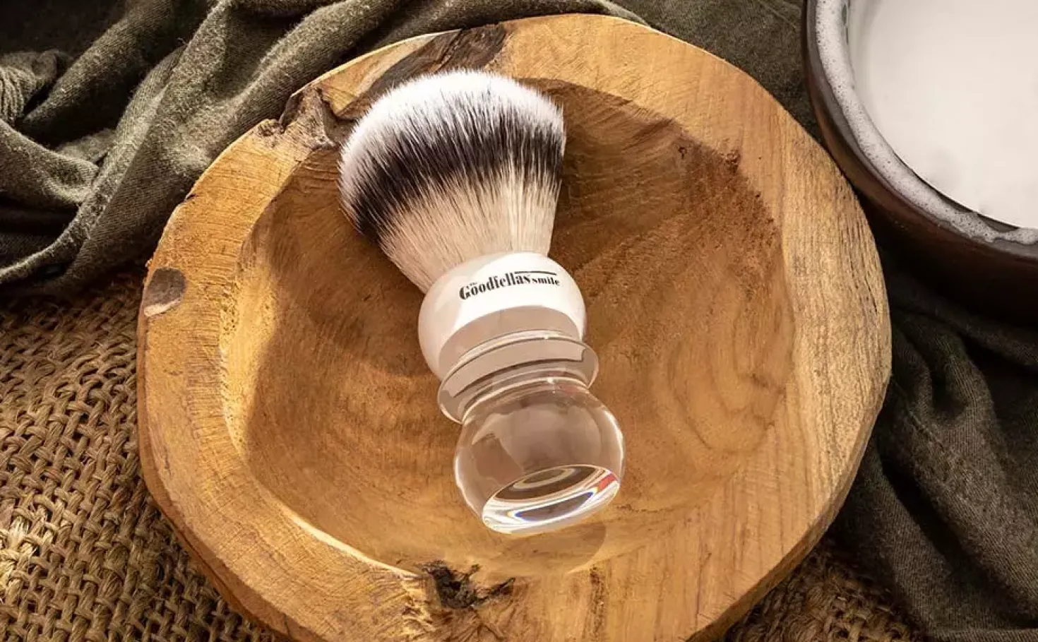 The Goodfellas' Smile Synthetic Shaving Brush Bad Boy 24 mm