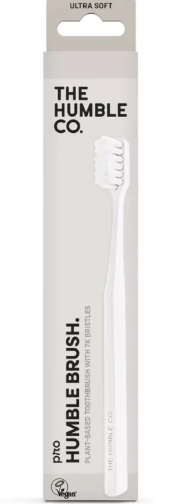 The Humble Co. Brush Plant-based - 7k bristles - Ultra soft White