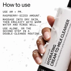 The Inkey List Hydrating Cream to Milk Cleanser 180 ml