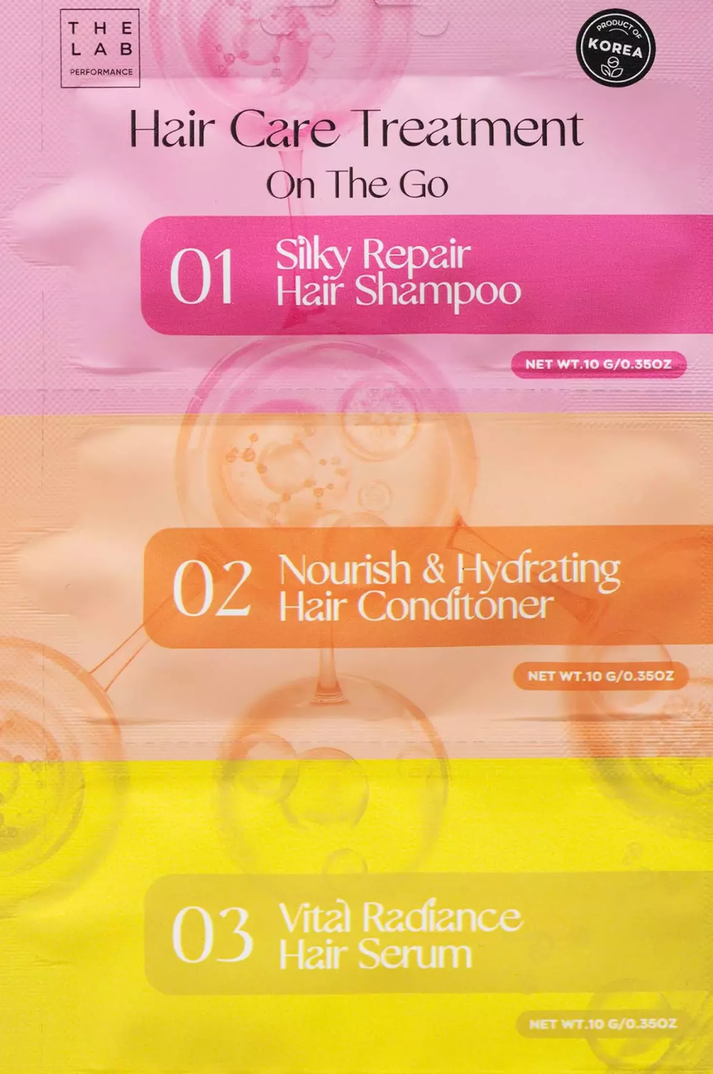 The Lab Performance Hair Care Treatment On-The-Go