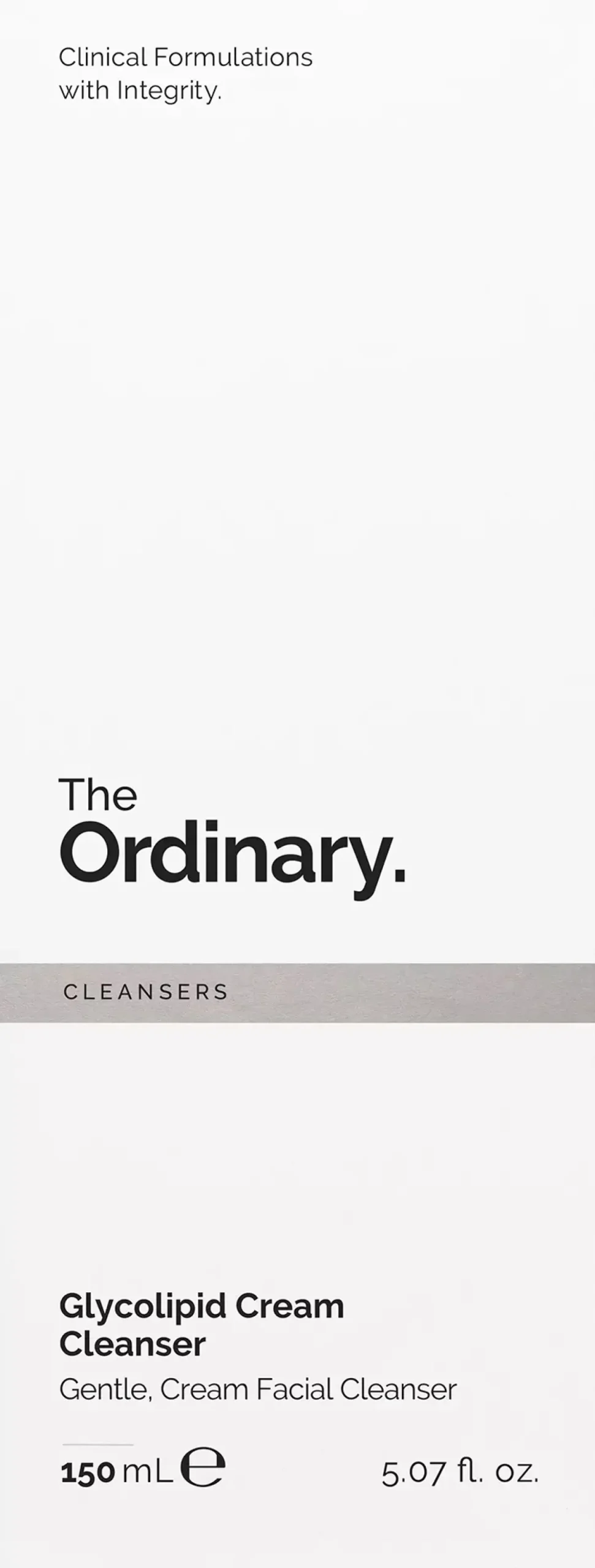 The Ordinary Glycolipid Cream Cleanser 150 ml