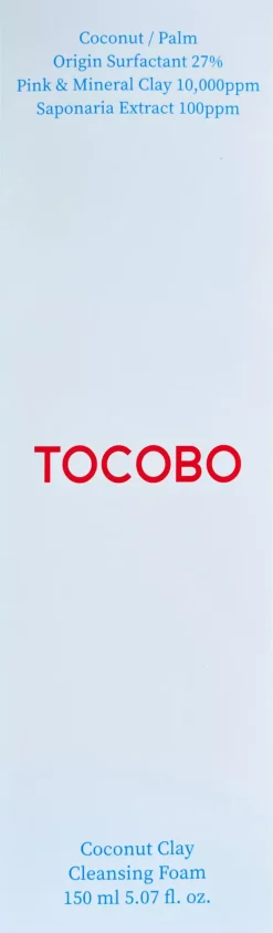 Tocobo Coconut Clay Cleansing Foam 150 ml