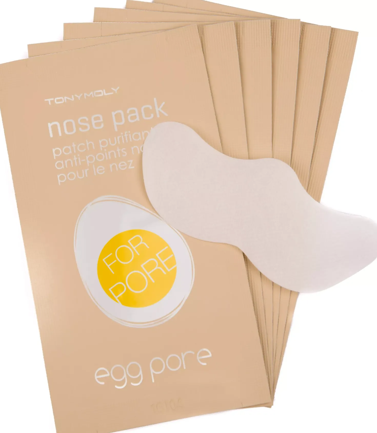 TonymolyEgg Pore Nose Pack Package (7pcs)