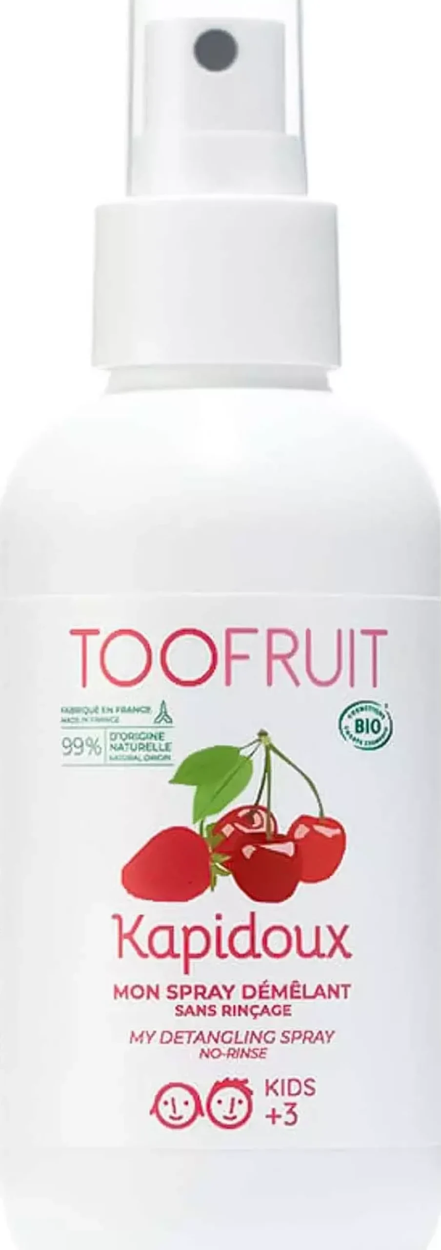TOOFRUIT Kapidoux Lightweight Detangling Spray 125 ml
