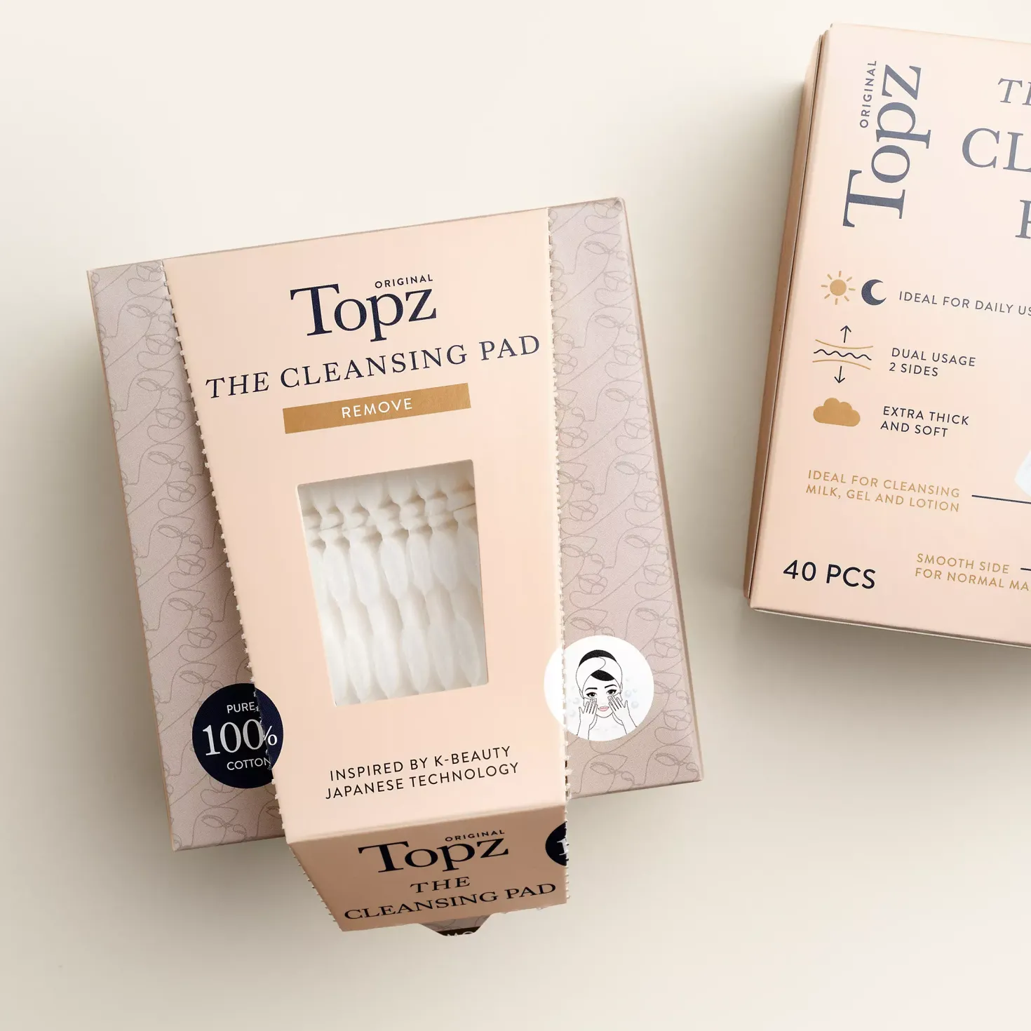 Topz Premium The Cleansing Pad 40 stk