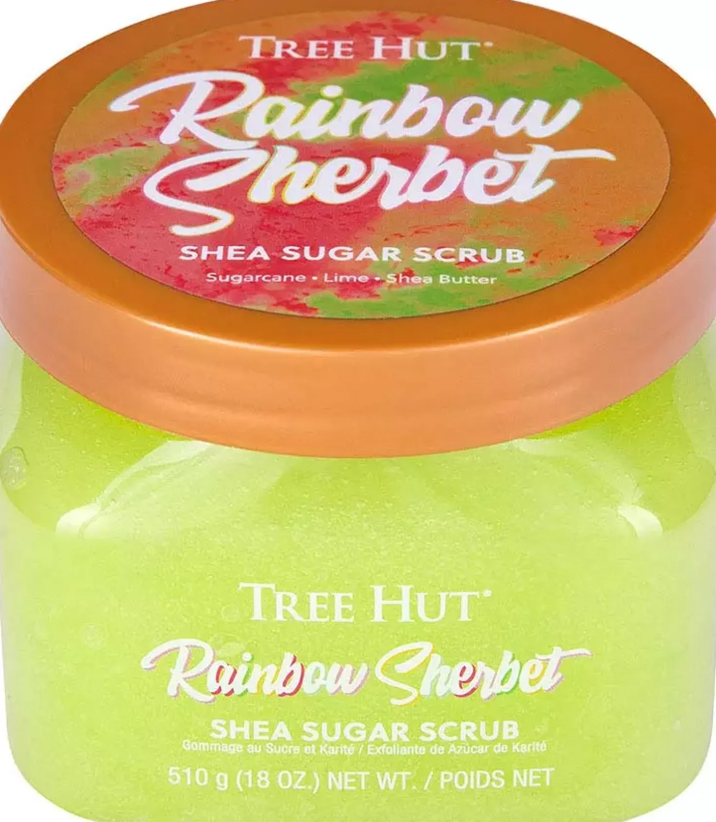 Tree Hut Shea Sugar Scrub Rainbow Sherbert 510 g
