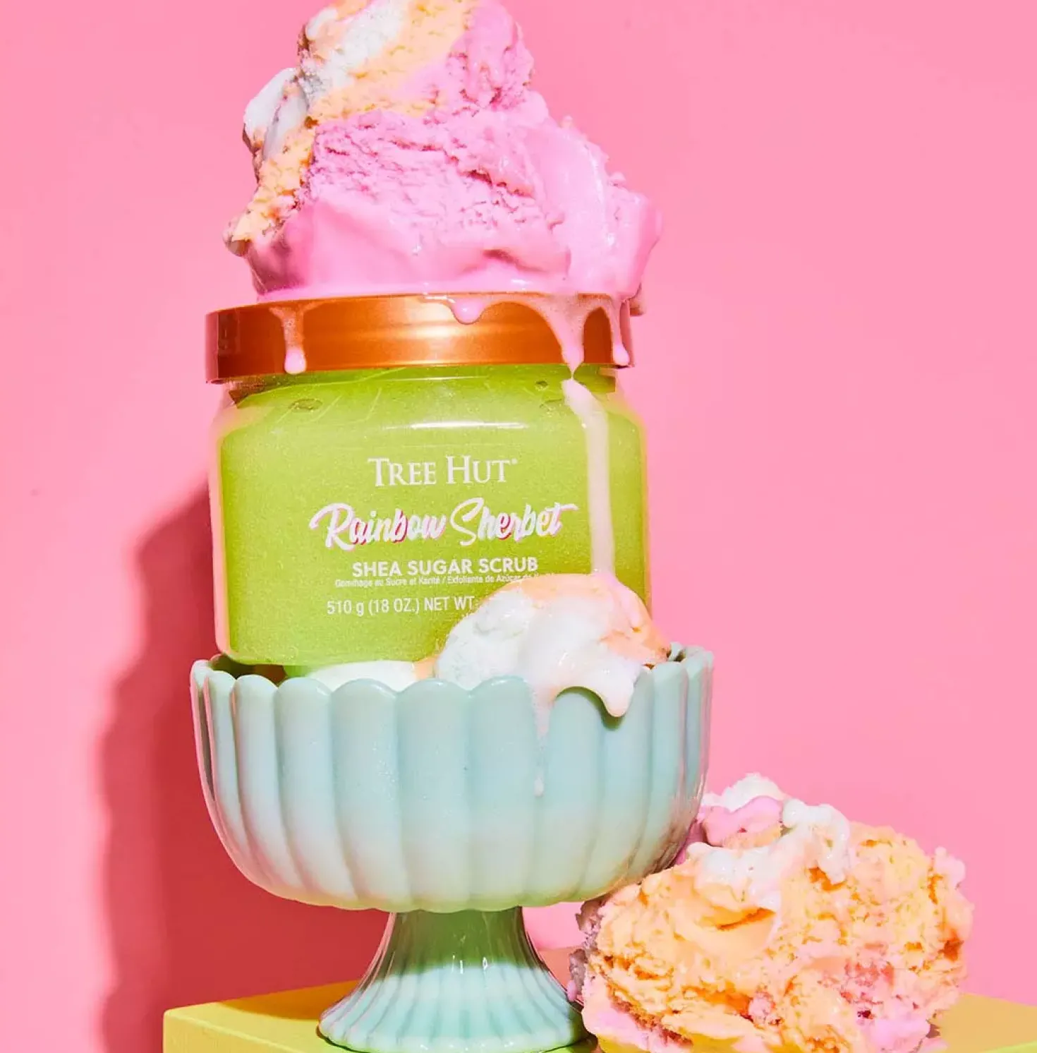Tree Hut Shea Sugar Scrub Rainbow Sherbert 510 g