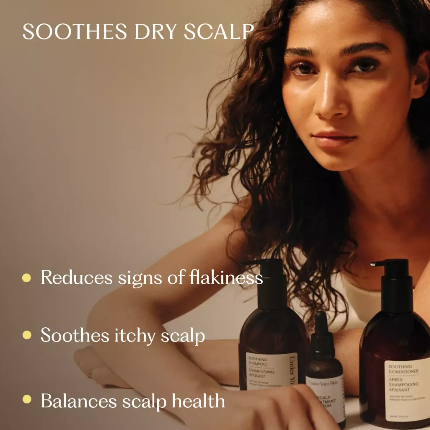 Under Your Skin Soothing Scalp Treatment Conditioner - Travel Size 100 ml