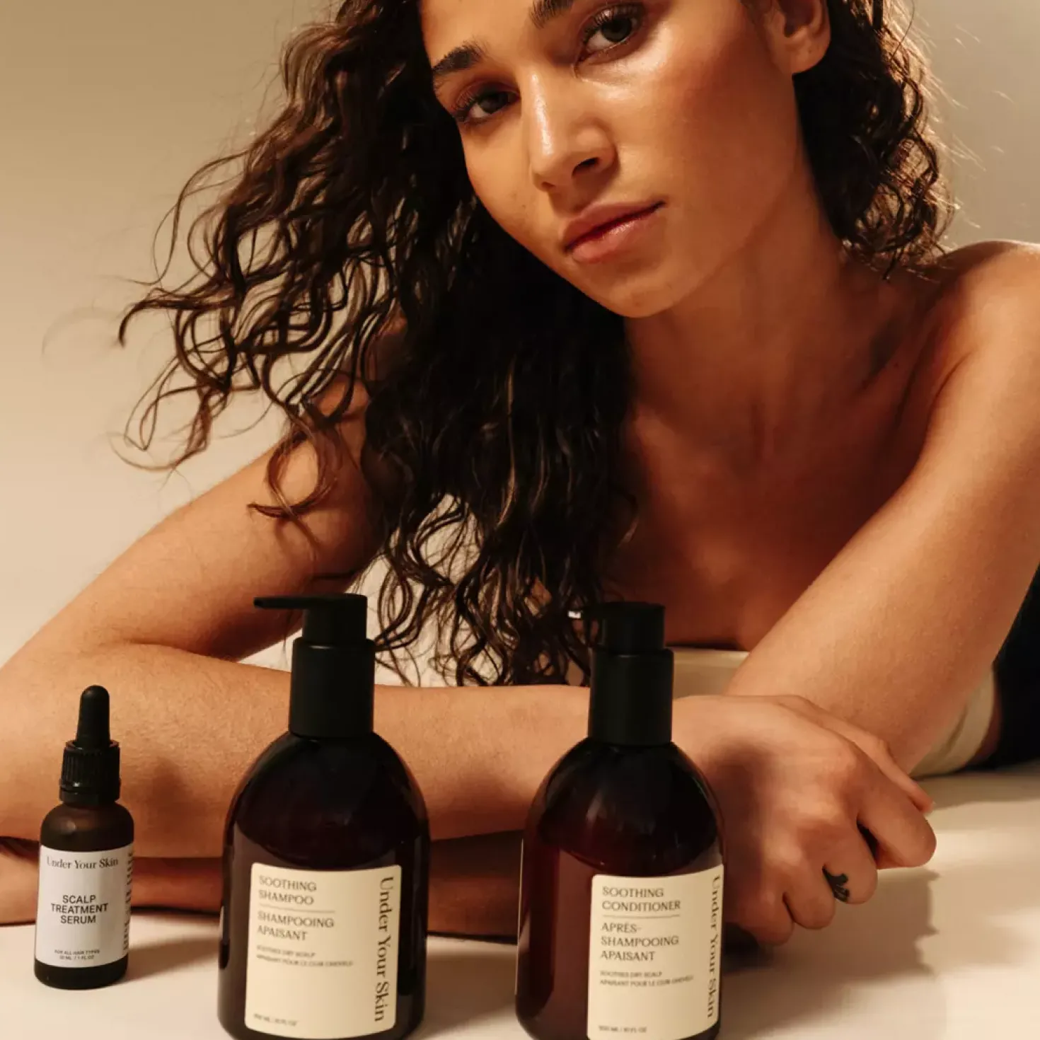 Under Your Skin Soothing Scalp Treatment Conditioner - Travel Size 100 ml