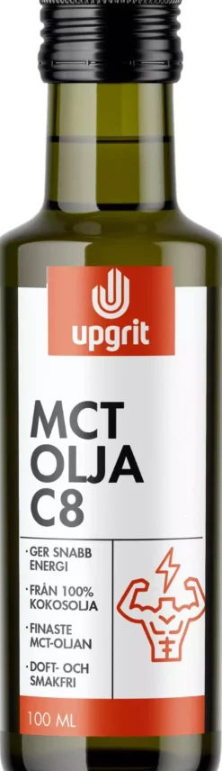Upgrit C8 MCT-olja 100 ml