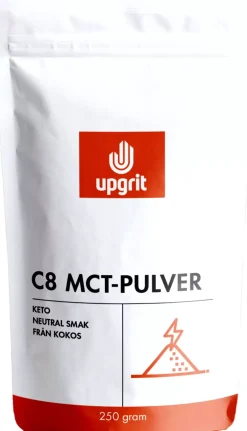 Upgrit C8 MCT-pulver 250 g