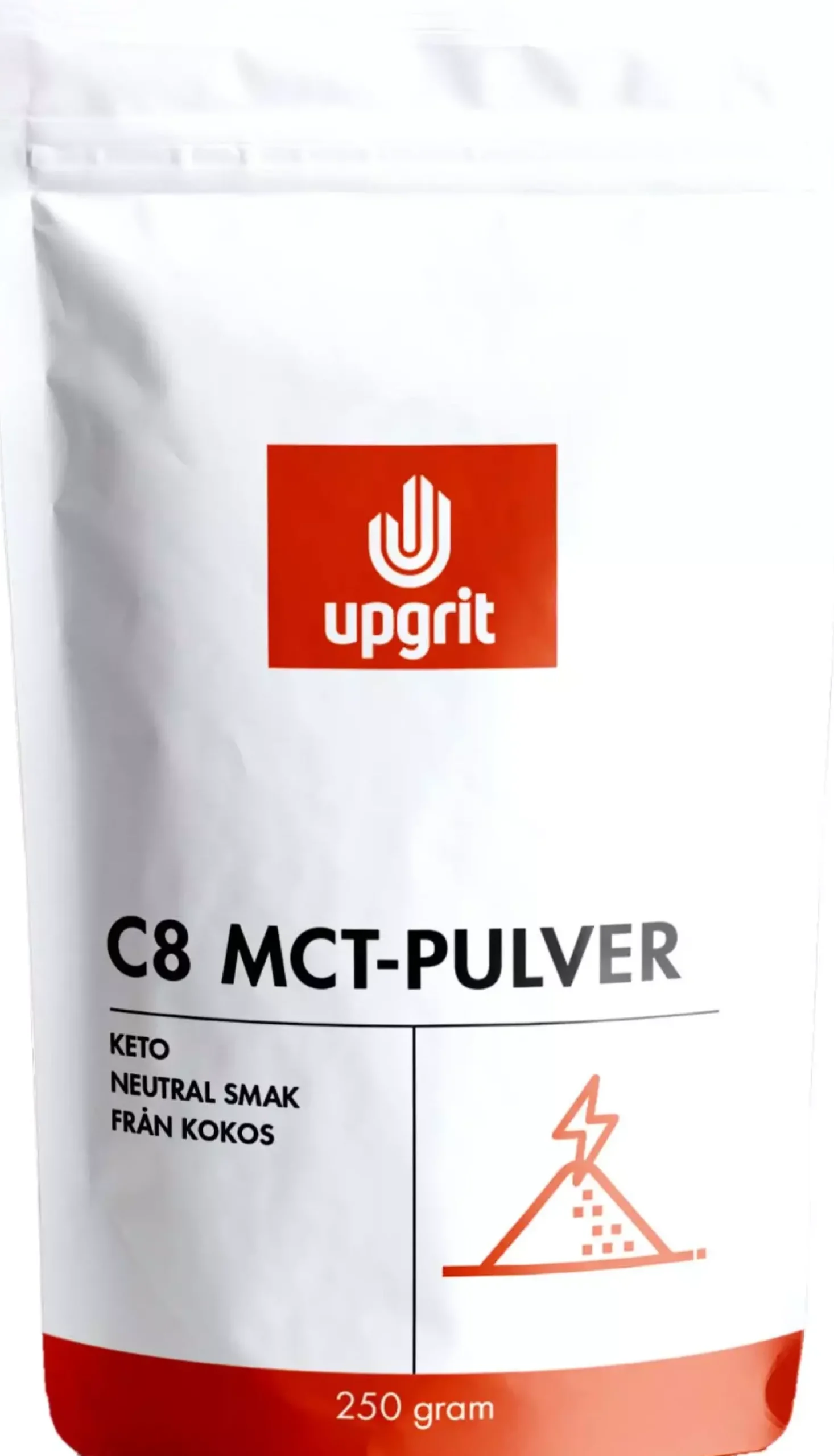 Upgrit C8 MCT-pulver 250 g
