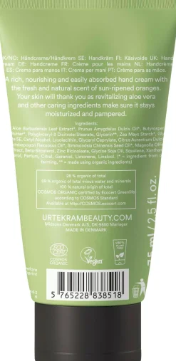 UrtekramAloe Vera Revitalizing Hand Cream 75 ml