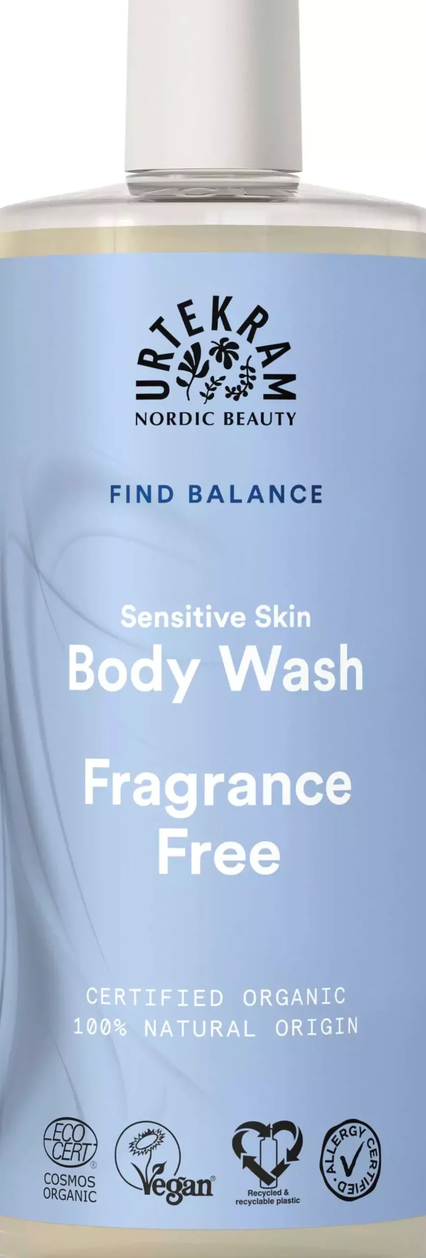 UrtekramFragrance Free Body Wash 500 ml
