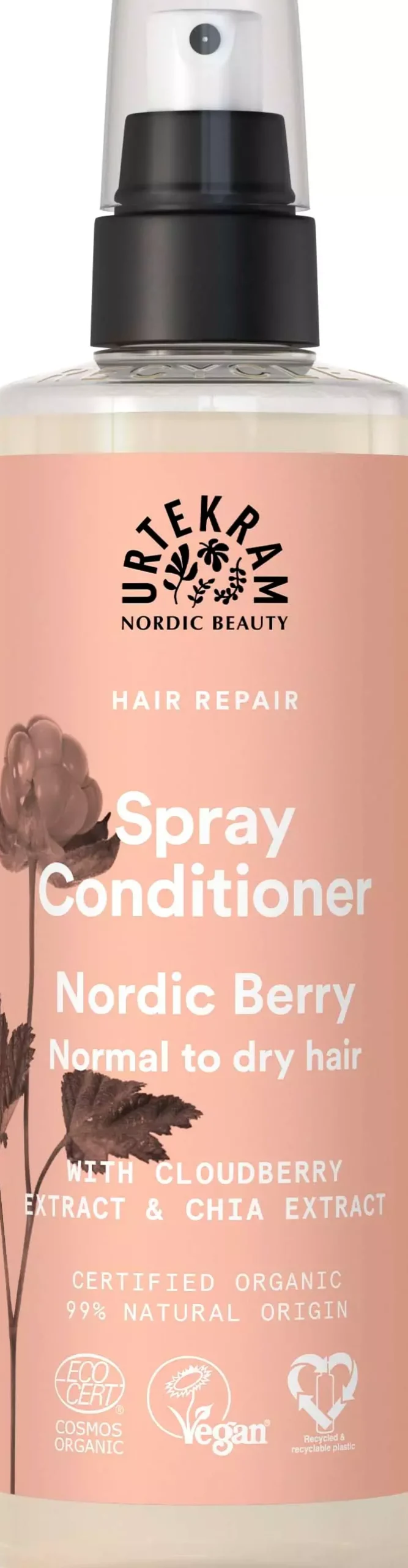 UrtekramNordic Berry Spray Conditioner Normal/Dry 250 ml