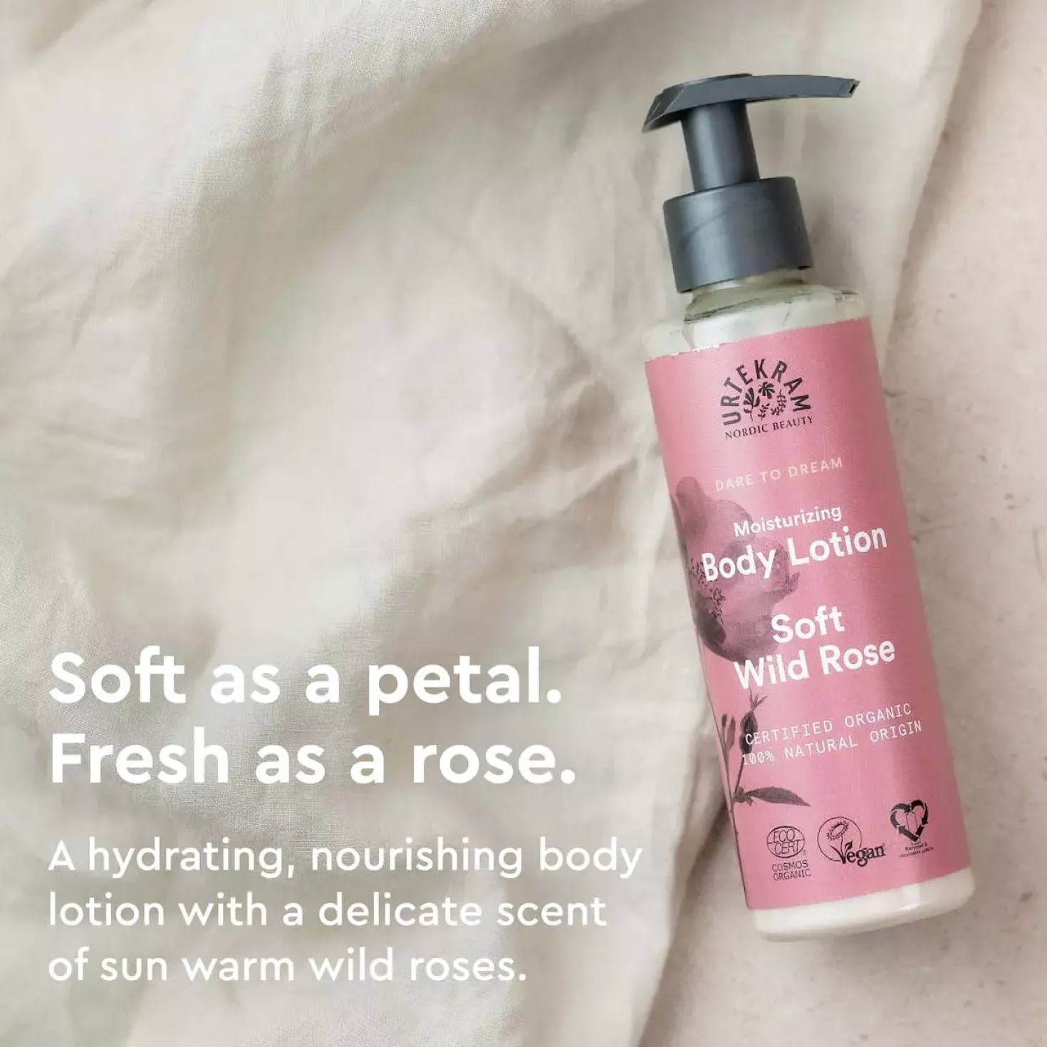 UrtekramSoft Wild Rose Dare to Dream Body Lotion 245 ml