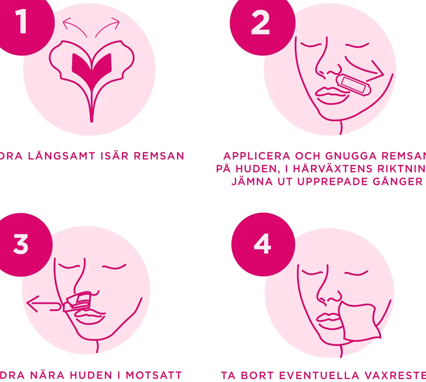 Veet Essential Insp.Strips Face 20st 20 ml